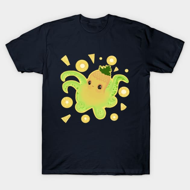 Cute Octopus T-Shirt by aquaticrain